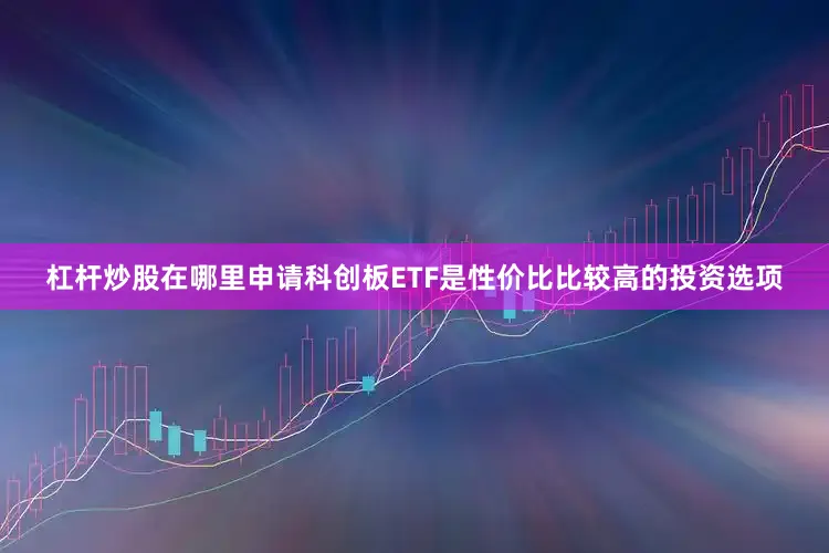 杠杆炒股在哪里申请科创板ETF是性价比比较高的投资选项